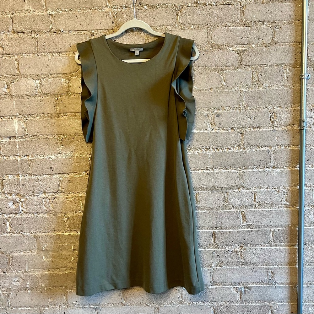 COS Ruffle Sleeve Dress - Size S - Picture 2 of 7